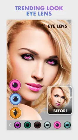 Game screenshot Hair Color & Eye Color Changer mod apk