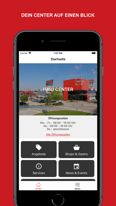 Haid Center Linz Screenshot