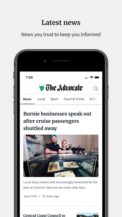 The Advocate Screenshot