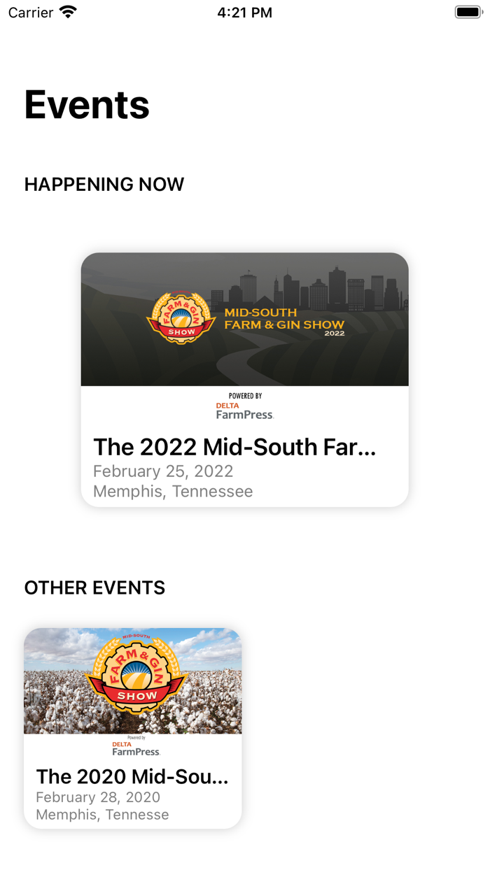 Mid-South Farm  Gin Show 2022