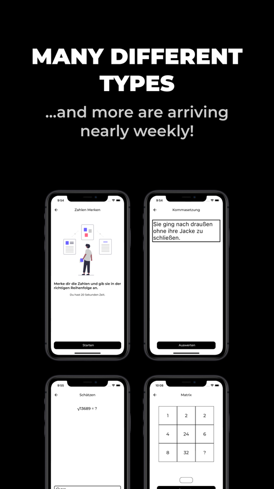 #2. Aptitude Test App (iOS) Podle: Marvin Rembrink