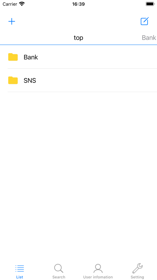 #1. PManager(Password management) (iOS) بواسطة: Kouji Higashino