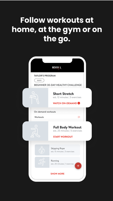 Revival Fitness PT Screenshot