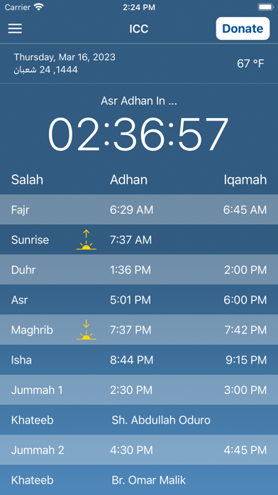ICC Masjid Screenshot