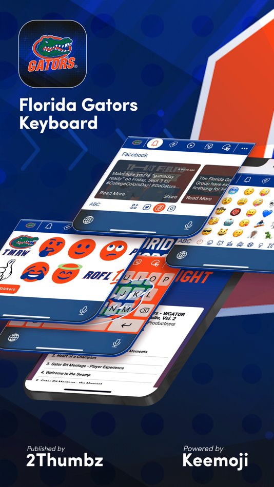 Florida Gators Keyboard - 1.2 - (iOS)