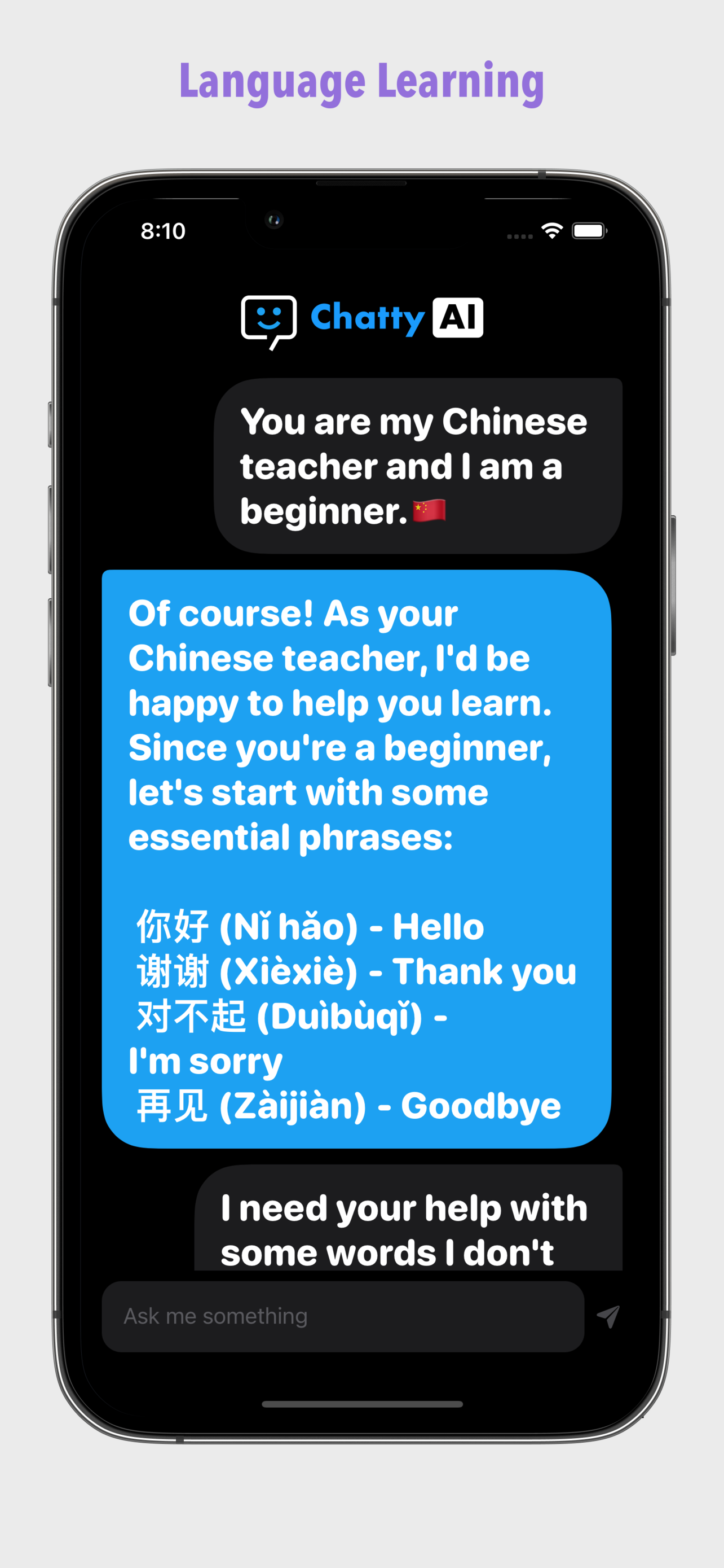 AI Chat! | ChattyAI