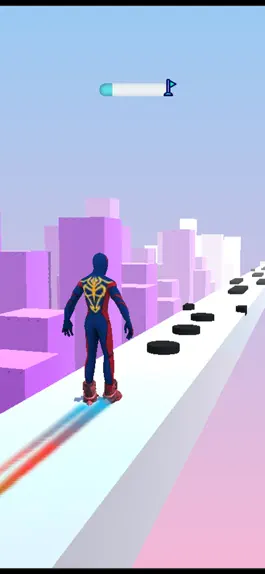 Game screenshot Superhero Skates Roller Run mod apk