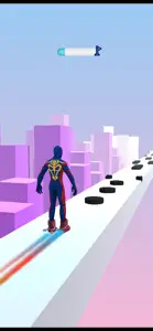 Superhero Skates Roller Run screenshot #1 for iPhone