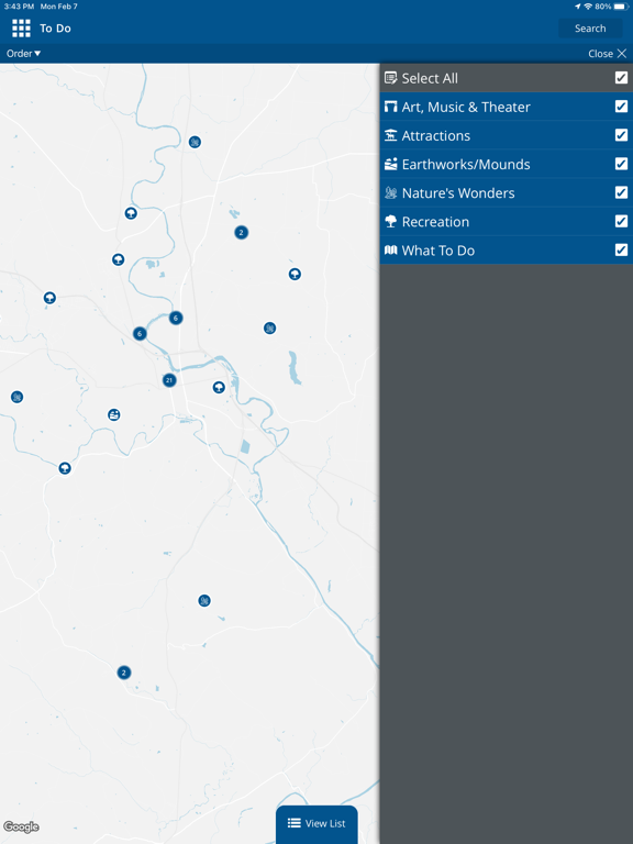 Visit Chillicothe Ohio iPad screenshot 4 - Travel app