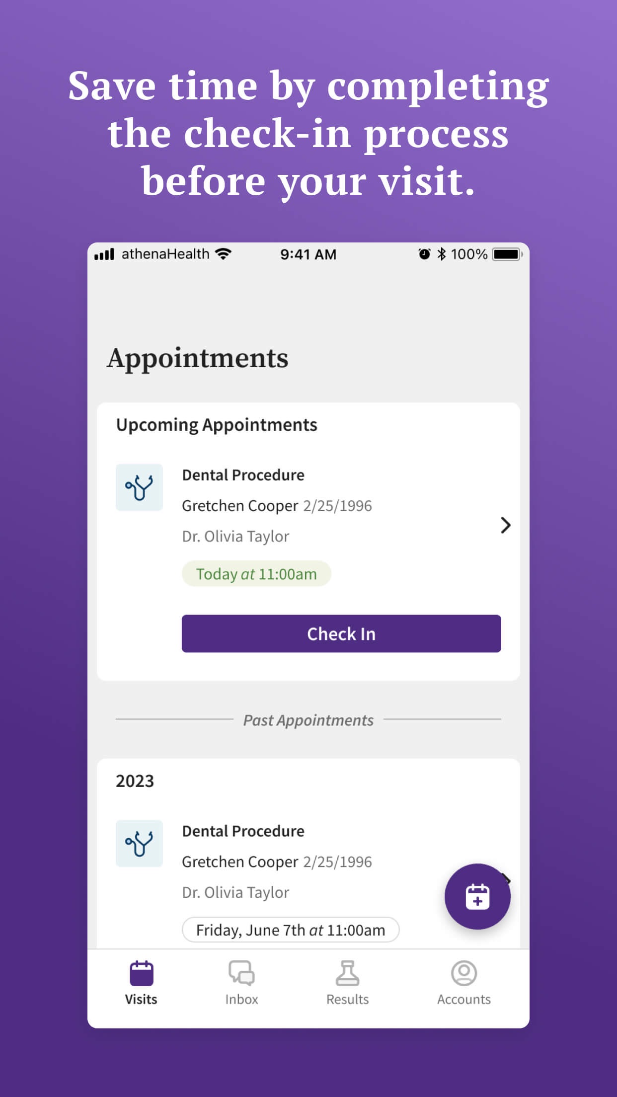 athenaPatient screenshot 6