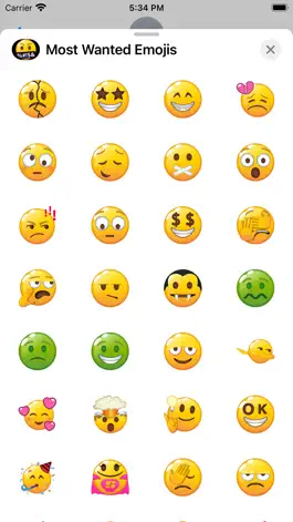 Game screenshot Most Wanted Emojis apk