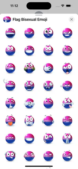 Game screenshot Bisexual Flag Emoji apk