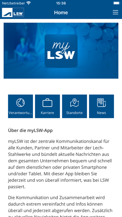 myLSW Screenshot