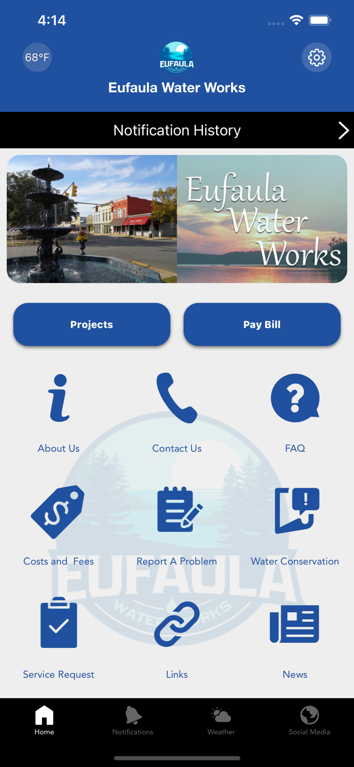 Eufaula Water Works AL