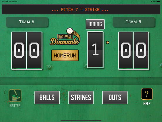 Baseball Diamante screenshot 2