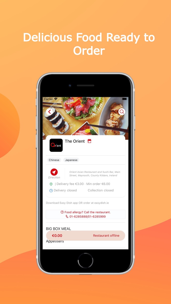 The Orient Asian  Sushi Bar