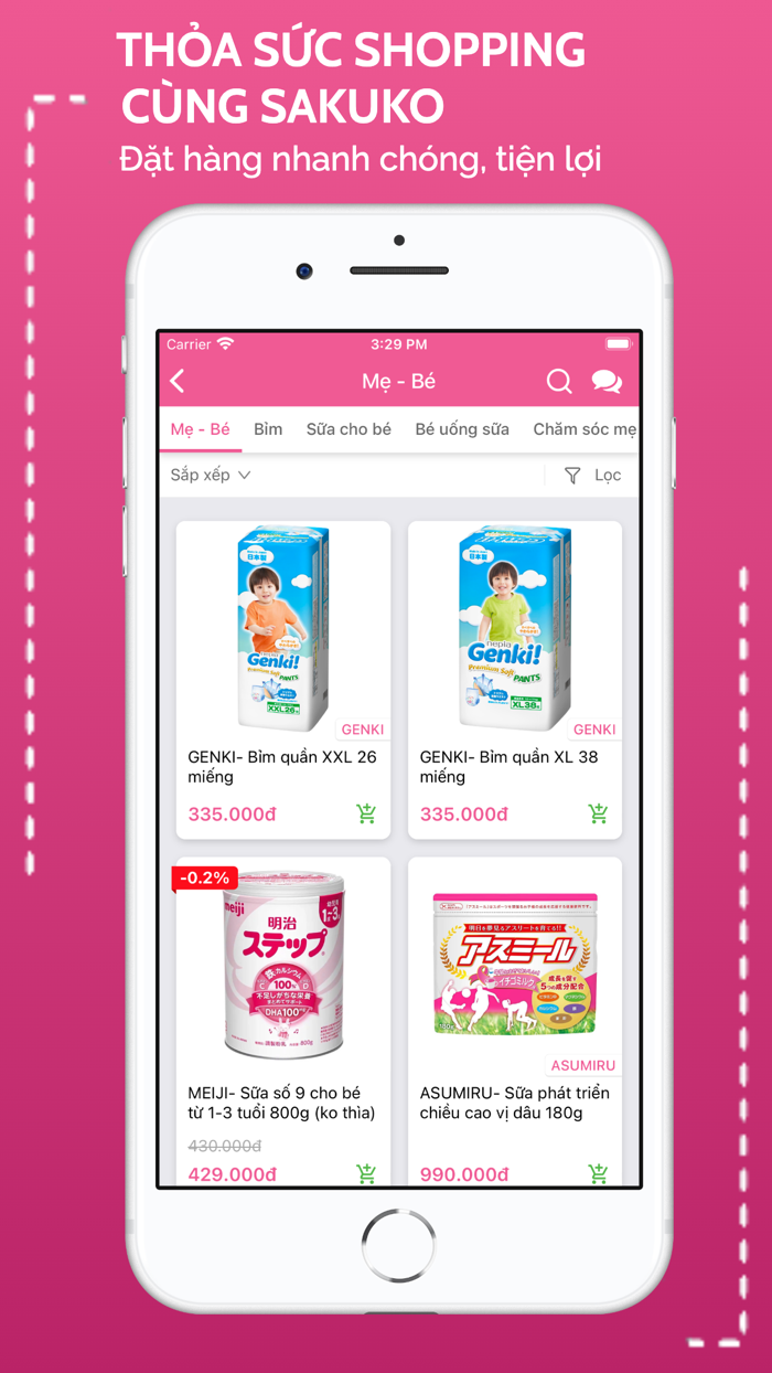 SAKUKO - HÀNG NHẬT NỘI ĐỊA