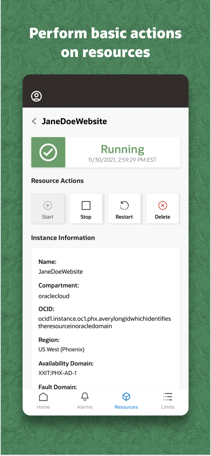 Oracle Cloud Infrastructure