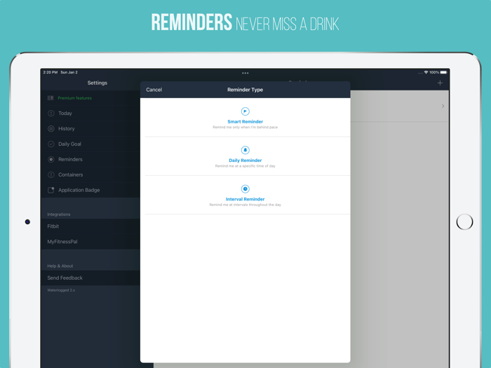 Waterlogged — Drink More Water