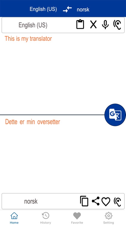 English To Norwegian Trans