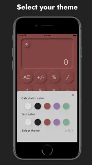 calculator - simple, fancy iphone screenshot 1