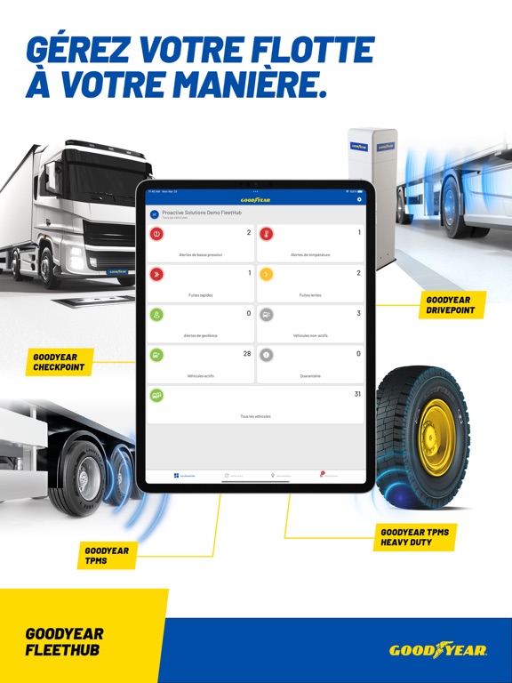 Screenshot #4 pour Goodyear FleetHub