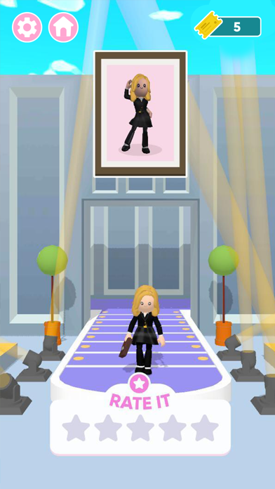 Famous Fashion - Dress Up Game Screenshot