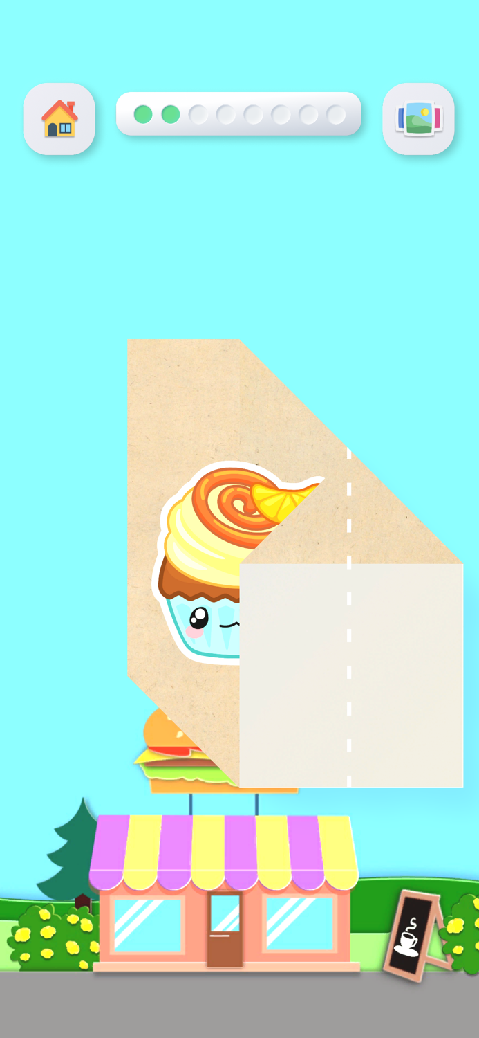Tap to Fold - Kids puzzle game