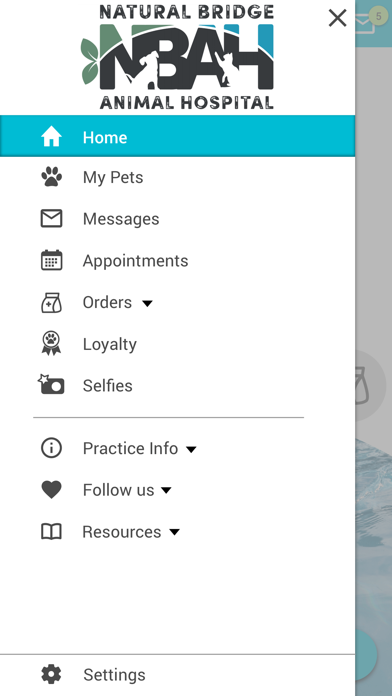 Natural Bridge Animal Hospital Screenshot