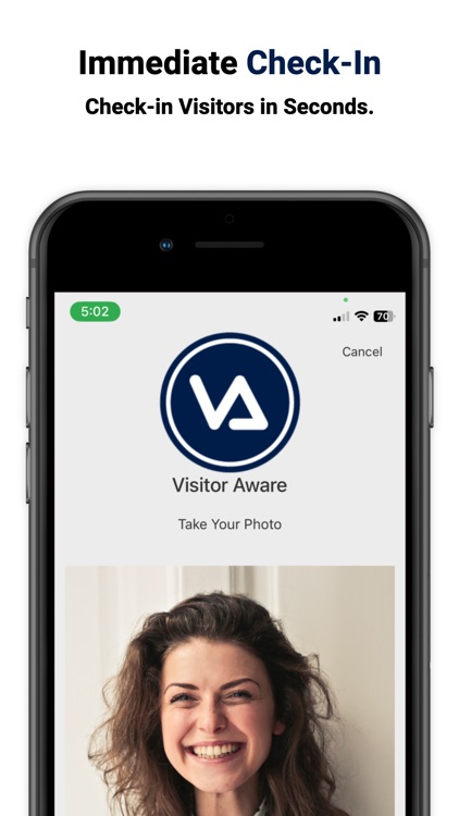 Visitor Aware Check-In Kiosk