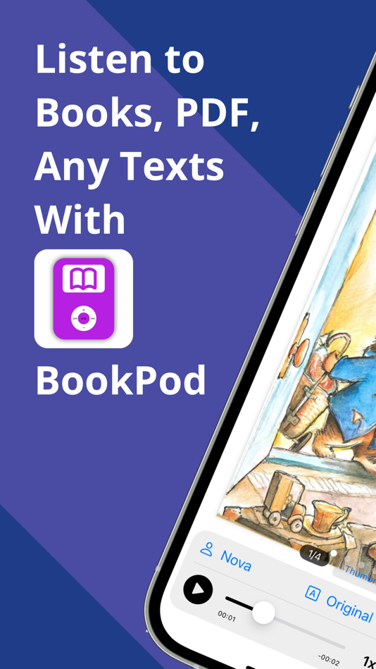 BookPod - Audiobooks, Podcasts - 3.9 - (macOS)
