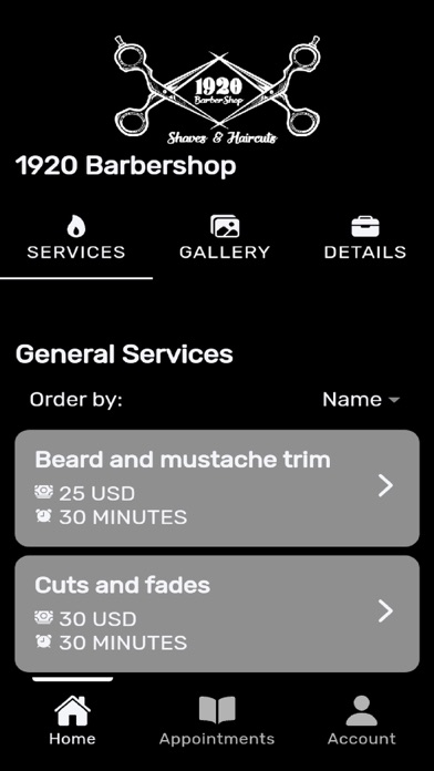1920 Barbershop Screenshot