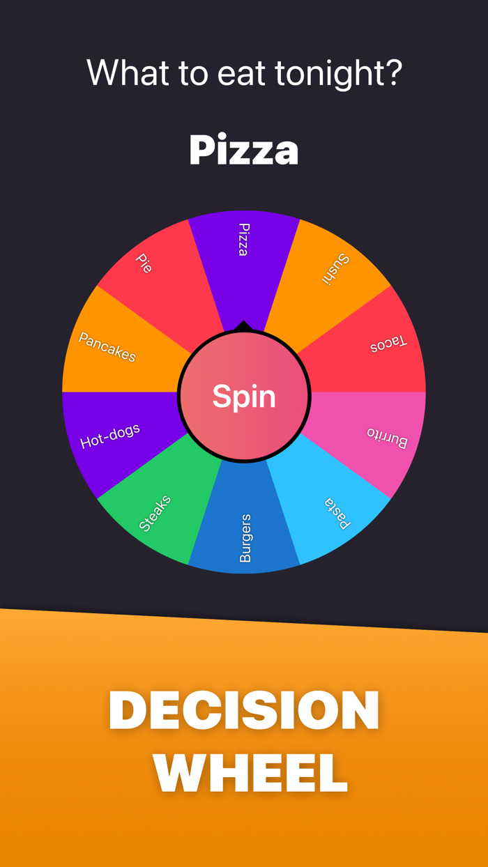 Choosify - spin decision wheel