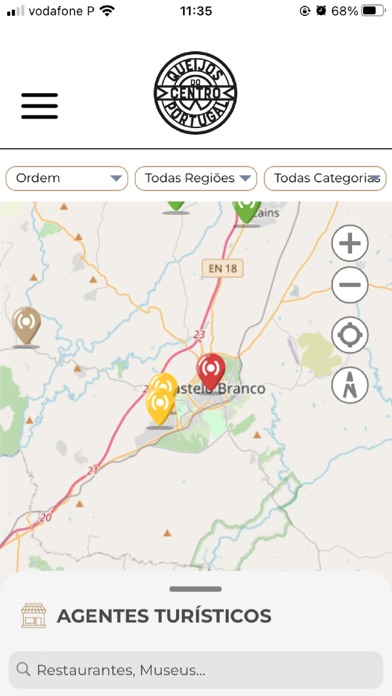 Rota Queijos Centro Portugal Screenshot