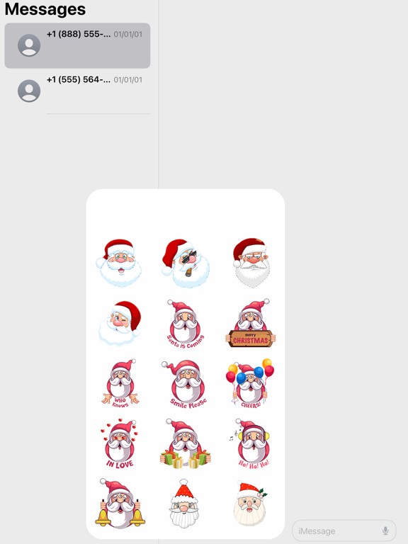 Screenshot #5 pour Christmas Santa Stickers
