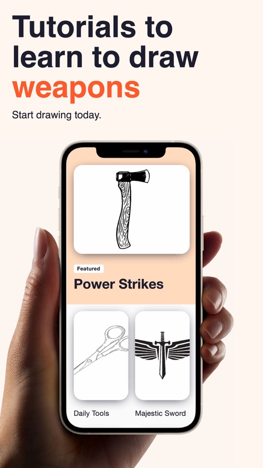 #1. Draw Weapon Ideas & Tutorials (iOS) 게시자: Riafy Technologies Pvt. Ltd.