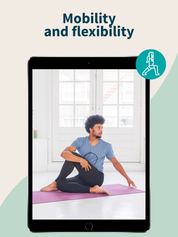 YogaEasy: Online Yoga Studio iPad screenshot 7 - Health & Fitness app