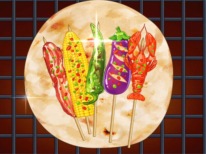 淄淄烧烤摊 - 模拟经营休闲解压小游戏