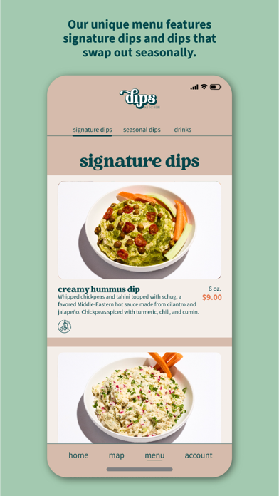 Dips Kitchen Screenshot