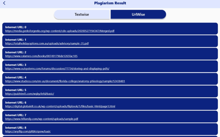 Plagiarism Checker and Detector