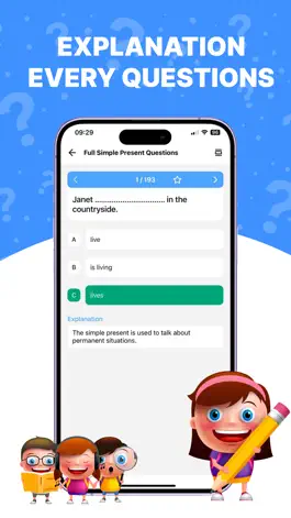 Game screenshot English Grammar - Tenses Test apk