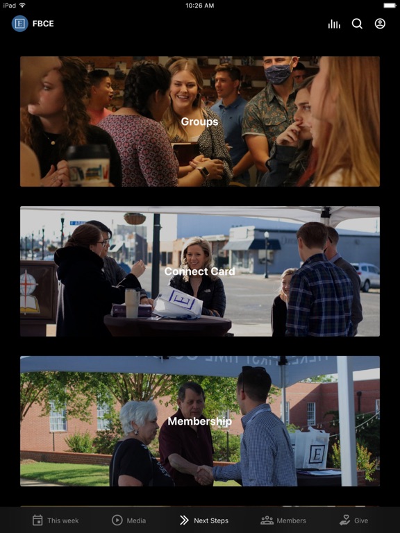 First Baptist Enterprise iPad screenshot 3 - Education app