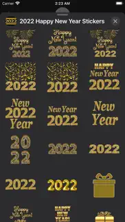 2022 happy new year stickers problems & solutions and troubleshooting guide - 2