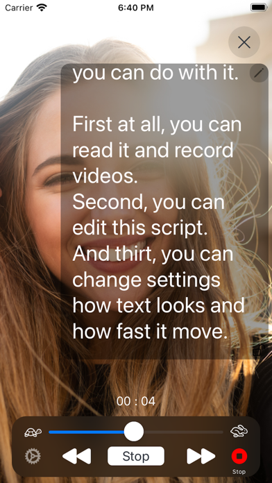 Teleprompter & Recording Screenshot 4 - AppWisp.com Teleprompter & Recording Screenshot 4 - AppWisp.com