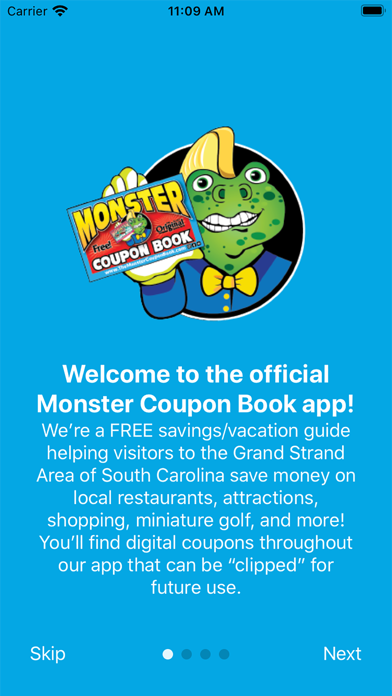 Monster Coupons Screenshot