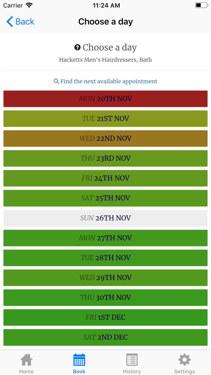 Hacketts Mens Hairdressers