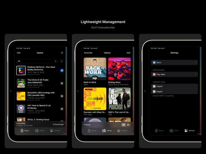 Airshow Lightweight Podcasts