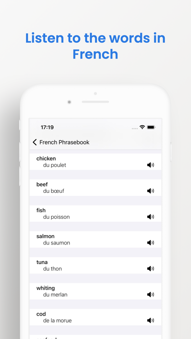 French Phrasebook (Travel) Screenshot