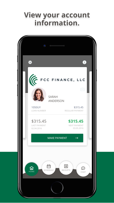 FCC Finance Screenshot