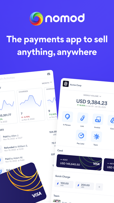 Nomod | Payment Links Screenshot